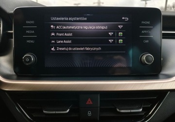 Skoda Kamiq Crossover 1.0 TSI 110KM 2021 Skoda Kamiq Style Pakiet Comfort, ACC, Kamera, LED, Podgrzewane fotele, S, zdjęcie 29