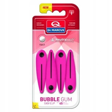 Dr. MARCUS EASY CLIP Zapach samochodowy BUBBLE GUM