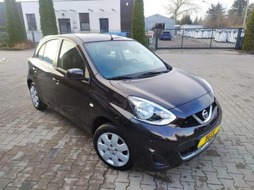Nissan Micra IV Hatchback 5d Facelifting 1.2 80KM 2016 Nissan Micra 1.2 80 KM, Automat, Bezwypadkowy, zdjęcie 1