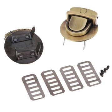 Застежка Tuck Lock для бронзового раунда