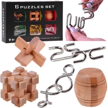 Łamigłówki logiczne Układanka puzzle ZA4441 zabawki