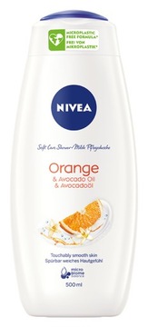 Гель для душа Nivea Care & Orange 500мл