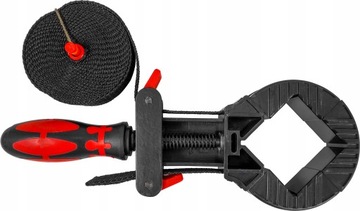 ŚCISK STOLARSKI TAŚMOWY MONTAŻOWY KĄTOWY 4m VERKE