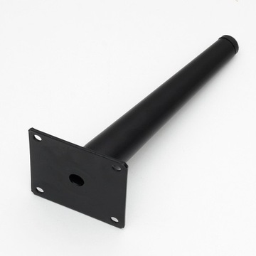 4x NÓŻKA MEBLOWA CZARNA SKOŚNA H20CM NÓŻKA DO MEBLI POD SZAFKĘ TANIEJ 20%