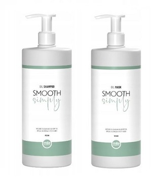 MILA SIMPLY SMOOTH SZAMPON+MASKA WYGŁADZAJĄCA 950ML
