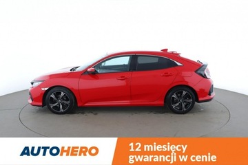 Honda Civic X Hatchback 5d 1.0 VTEC Turbo 129KM 2017 Honda Civic Navi /kam.cofania/ podg.fotele/, zdjęcie 2