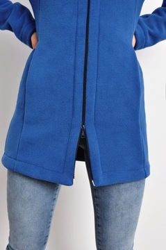 КРАСИВАЯ ФЛИСОВАЯ УДЛИНЕННАЯ ТЕПЛАЯ СВИТШОТ M