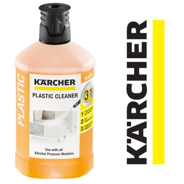 PŁYN KARCHER 1000ML CZYSZCZENIE DO PLASTIKU MEBLI TWORZYW SZTUCZNYCH EKO!!!