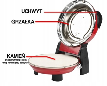 G3FERRARI Оригинальная ДОМАШНЯЯ ПЕЧЬ ДЛЯ ПИЦЦЫ 400°C