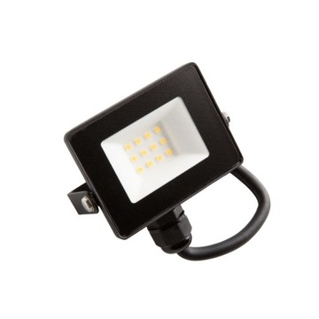 NAŚWIETLACZ LED HALOGEN LAMPA OPRAWA 10W 6500K