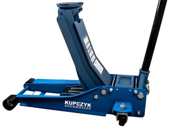 Podnośnik niski profil do auta żaba 3T 8,5-50cm hydrauliczny Kupczyk KPŻ-3T