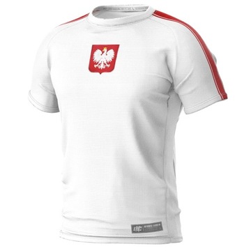 Koszulka Sportowa Techniczna na siłownię Reprezentacja POLSKA 2024 2XL