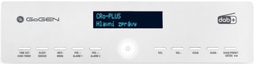 Кухонное радио Сеть DAB+ FM GoGEN DAB600 Bluetooth