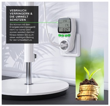 Цифровой ваттметр/счетчик энергопотребления Arendo