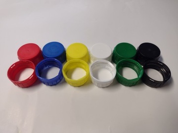 Zakrętka korek nakrętka butelek PET fi38mm x100szt