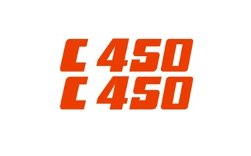 Naklejki oklejenie CLAAS C450