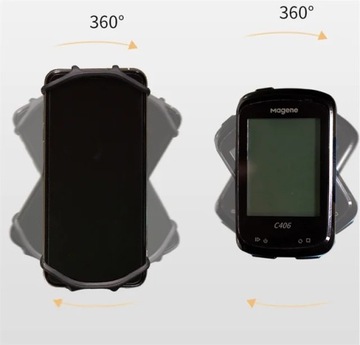 Держатель выноса руля для навигационного счетчика Garmin Edge, вращающийся на 360 градусов