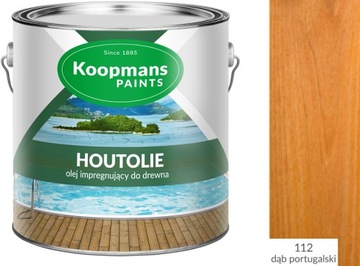 KOOPMANS HOUTOLIE OLEJ TARASOWY 20 l DĄB PORT 112