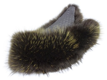 100% НАТУРАЛЬНЫЙ воротник-шаль из лисы