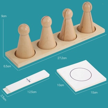 Математические манипуляции Вуда Монтессори, детский сад