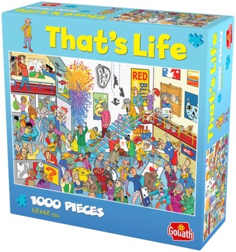 Goliath puzzle Thats Life 1000 Art Gallery 922909