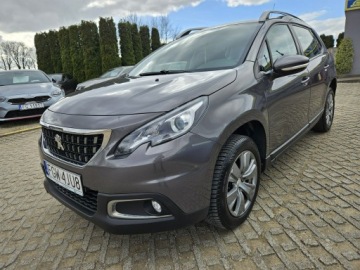 Peugeot 2008 I SUV Facelifting 1.2 PureTech 110KM 2018 Peugeot 2008 1,2benzyna 110KM salon polska navi