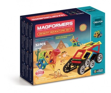 MAGFORMERS CREATOR ADVENTURE DESERT 32 EL 703010