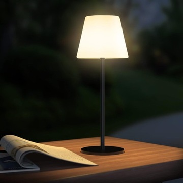 LAMPKA BIURKOWA RGB LED DO SYPIALNI Z BALKONEM NA ŚWIEŻYM POWIETRZU