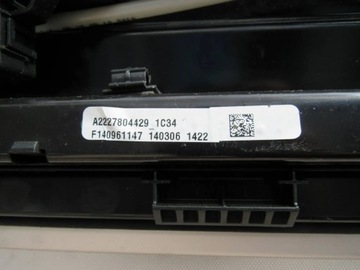 MERCEDES S W222 222 STŘECHA PANORÁMA PANORAMATICKÝ PŘEDNÍ A2227804429