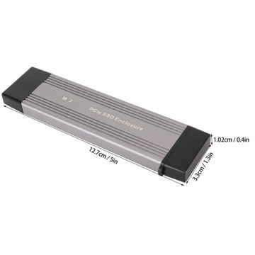 КОРПУС SSD-НАКОПИТЕЛЯ NVME PCIE M.2 USB-C 3.2