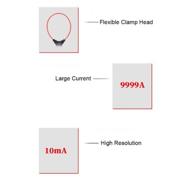 СЧЕТЧИК ETCR6900 С КАТУШКОЙ РОГОВСКОГО 0,00 А-9999 А AC KYORITSU