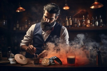 ZESTAW DO WĘDZENIA WHISKY SMOKER + DREWIENKA - PREZENT DLA TATY I CHŁOPAKA
