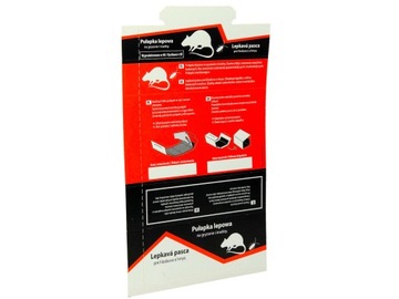 Липкая ловушка для грызунов MICE AND INSECT PARTY, НАСЕКОМЫЕ, ПРОЧНАЯ, складная