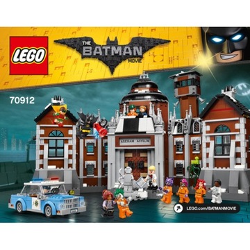 Lego Instrukcja - Arkham Asylum 70912