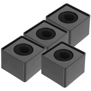 ЭТИКЕТКА ДЛЯ МИКРОФОНА БЕЛАЯ ПОДСТАВКА ФЛАГИ КУБ 4 ШТ.