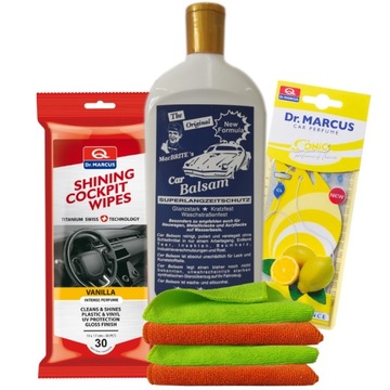 MacBrite's Car Balsam preparat czyszczący ZESTAW