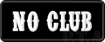 NO CLUB - Naszywka termo