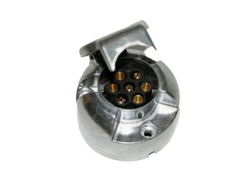 GNIAZDO 7PIN 7 PIN DO PRZYCZEPKI METALOWE