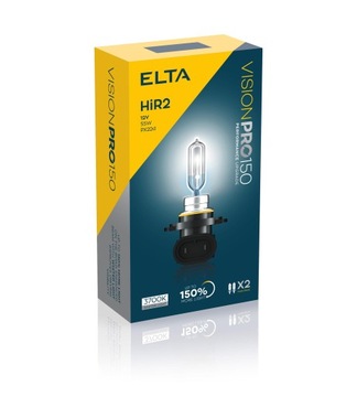 ŻARÓWKI ELTA VISION PRO HiR2 12V 55W +150%
