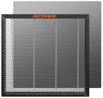 Grawer Laserowego do ATOMSTACK płyta ochronna stół ACMER 440x440mm +zacisk