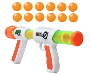 Pistolet karabin wyrzutnia na gumowe kulki safty
