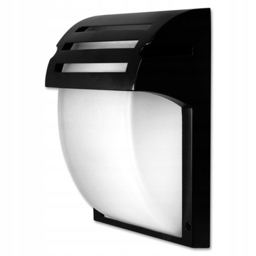 LAMPA ELEWACYJNY ZEWNĘTRZNA OPRAWA ŚCIENNA OGRODOWA E27 ALUMINUM + SZKŁO