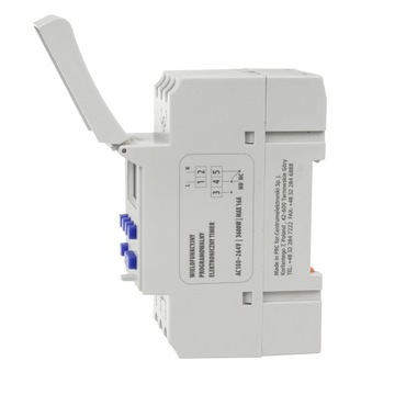 ПРОГРАММАТОР-ТАЙМЕР ДЛЯ DIN-РЕЙКИ LCD 16A
