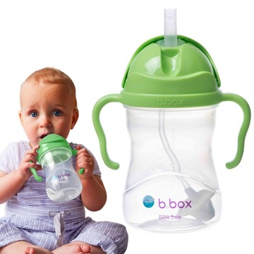 B.BOX BIDON KUBEK Z OBCIĄŻONĄ SŁOMKĄ 240 ml 6+