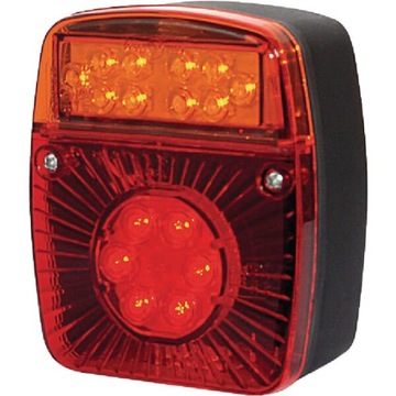 Lampa tylna zespolona LED, kwadratowa, 12/24V Kramp LA40021