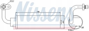 NISSENS 95444 SUŠIČ KLIMATIZACE