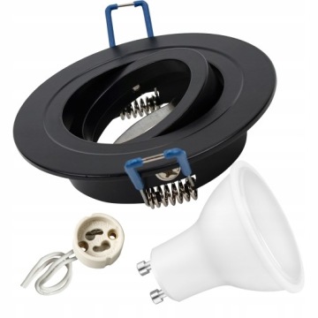 ZESTAW oprawa halogenowa ruchoma + GU10 LED 3,5W