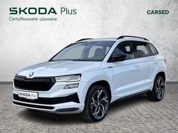 Skoda Karoq Crossover Facelifting 1.5 TSI ACT 150KM 2024 Skoda Karoq 1.5TSI 150KM Sportline DSG l Pakiet Wi