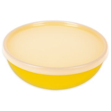 MISECZKA PLASTIKOWA MISKA NA ŻYWNOŚĆ Z POKRYWKĄ