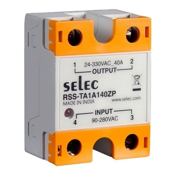 Przekaźnik SSR RSS-TA1A140ZP (40A; 90-280V) AC-AC